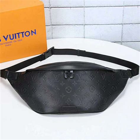 lv monogram shadow|Discovery Bumbag Monogram Shadow Leather .